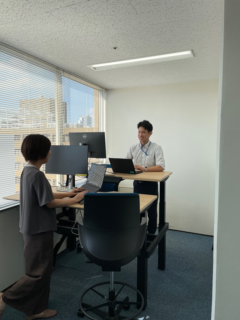 【岡山オフィス】オフィス紹介～オフィス家具編～